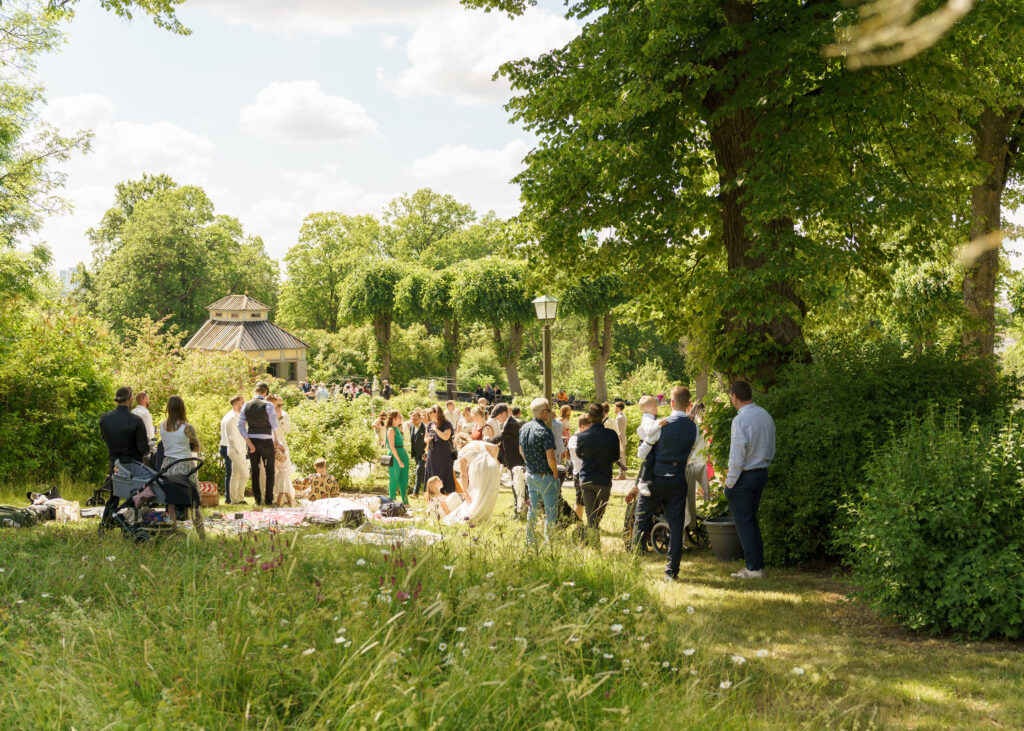 Vigsel på skansen